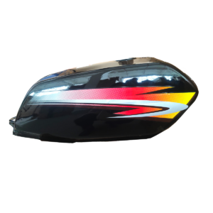 JINCHENG Tanque de Gasolina Negro para motocicletas tipo AX100